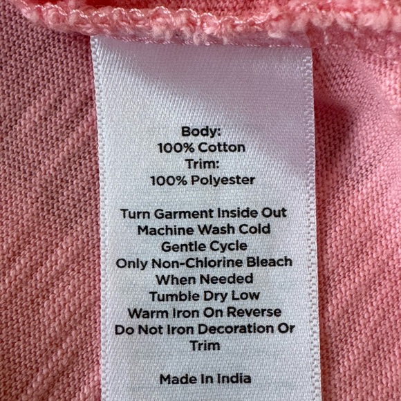 🌟HP🌟Talbots Pink Lace Tee - Picture 5 of 5